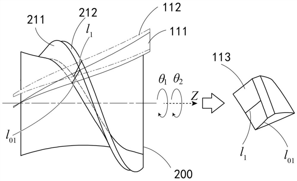 Design method of side rear angle surface of toroidal worm gear hob