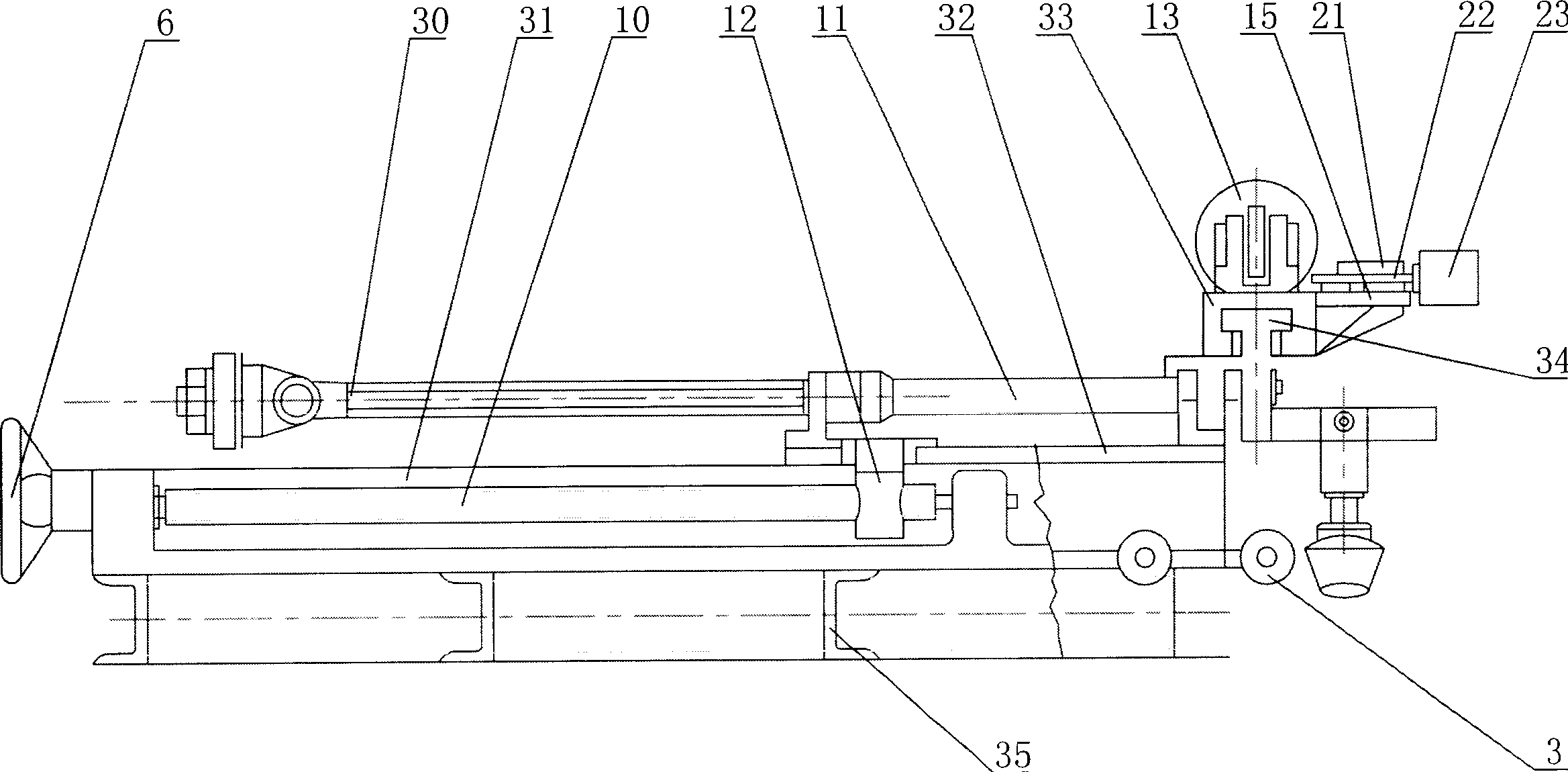 Combined vertical wiring rubber-lined roller device and rubber-lining method