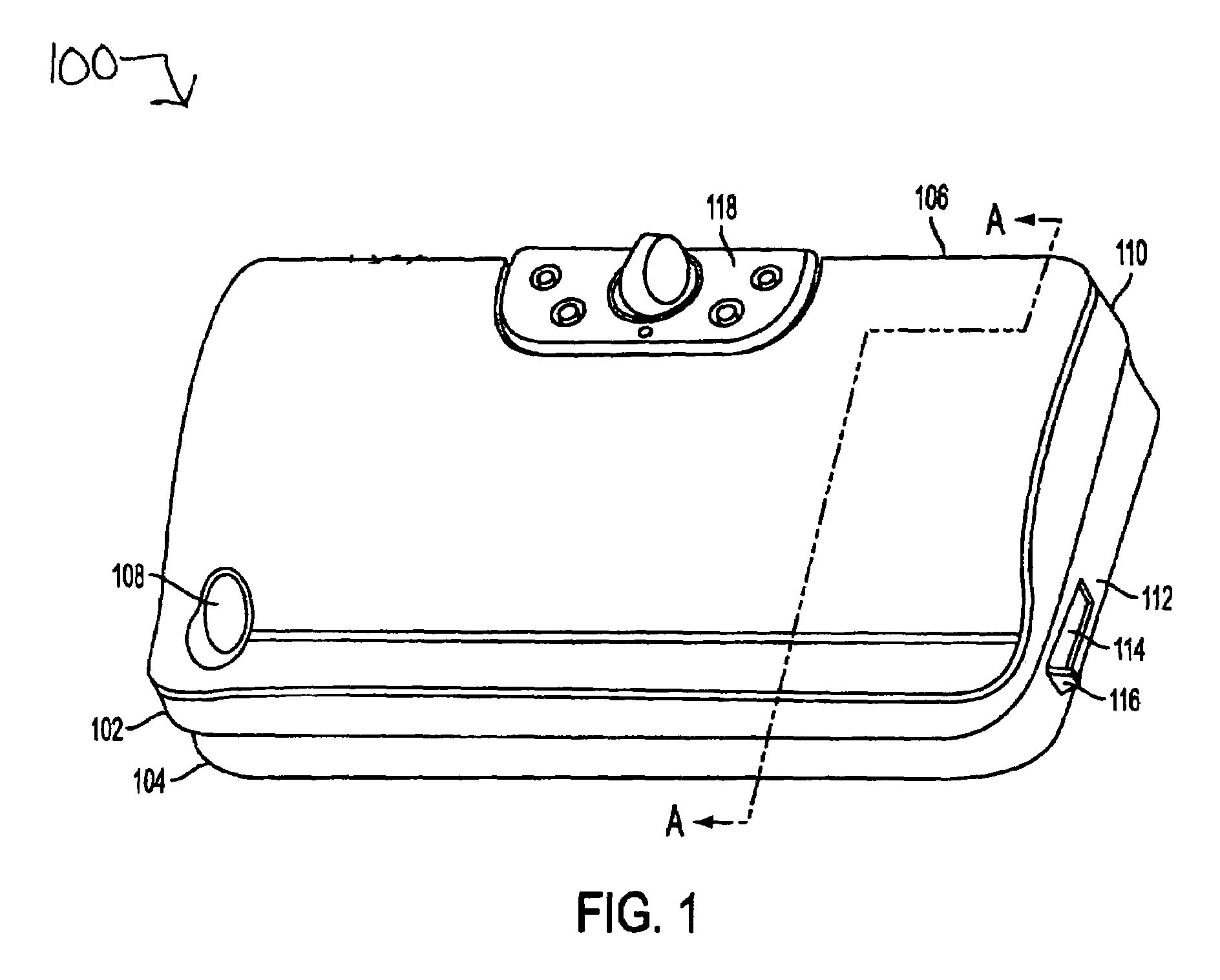 Vacuum packaging appliance with vacuum side channel latches