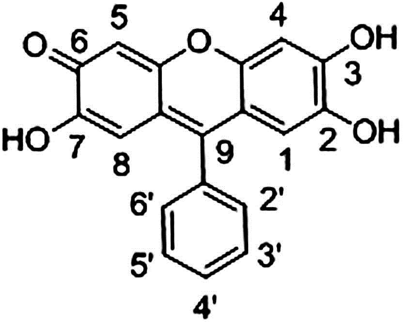 Preparation method and application of 9,9'-(4,4'-biphenyl)bisfluorone bromination reagent