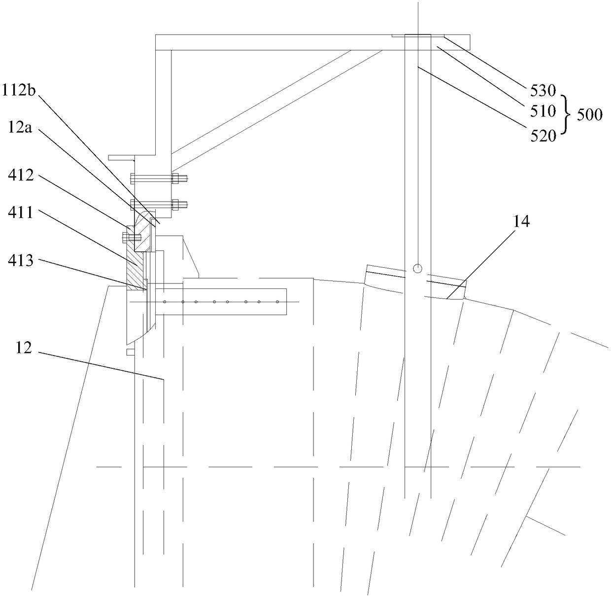 Assembling deice of water spraying propelling device