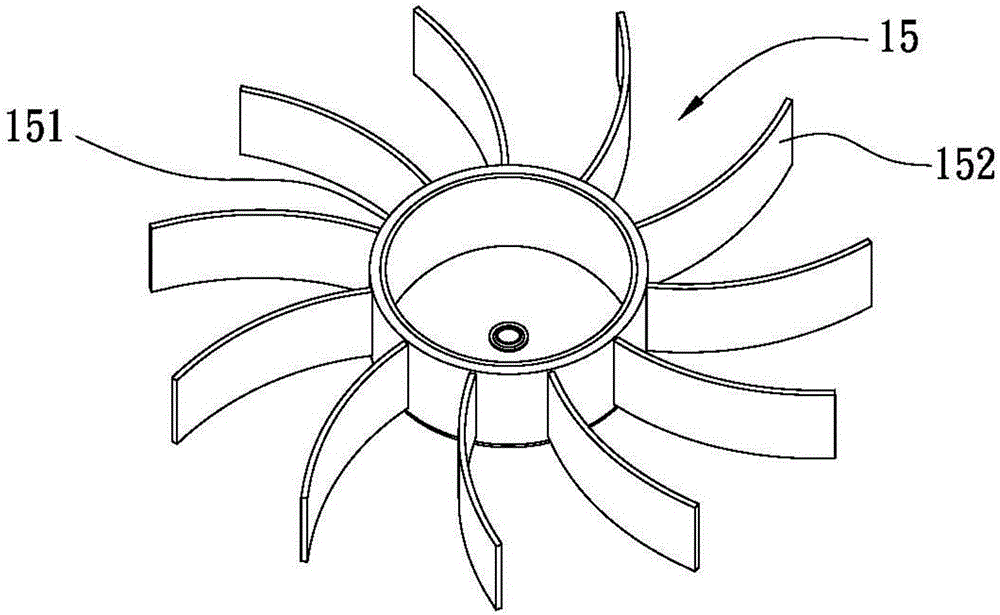 System and method for testing fluid pressure and intensity withstood by fan blade