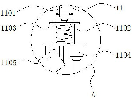 Double-sided detection equipment with turnover structure for computer mainboard processing