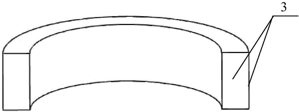 Method for selecting longitudinal mounting position of split casing