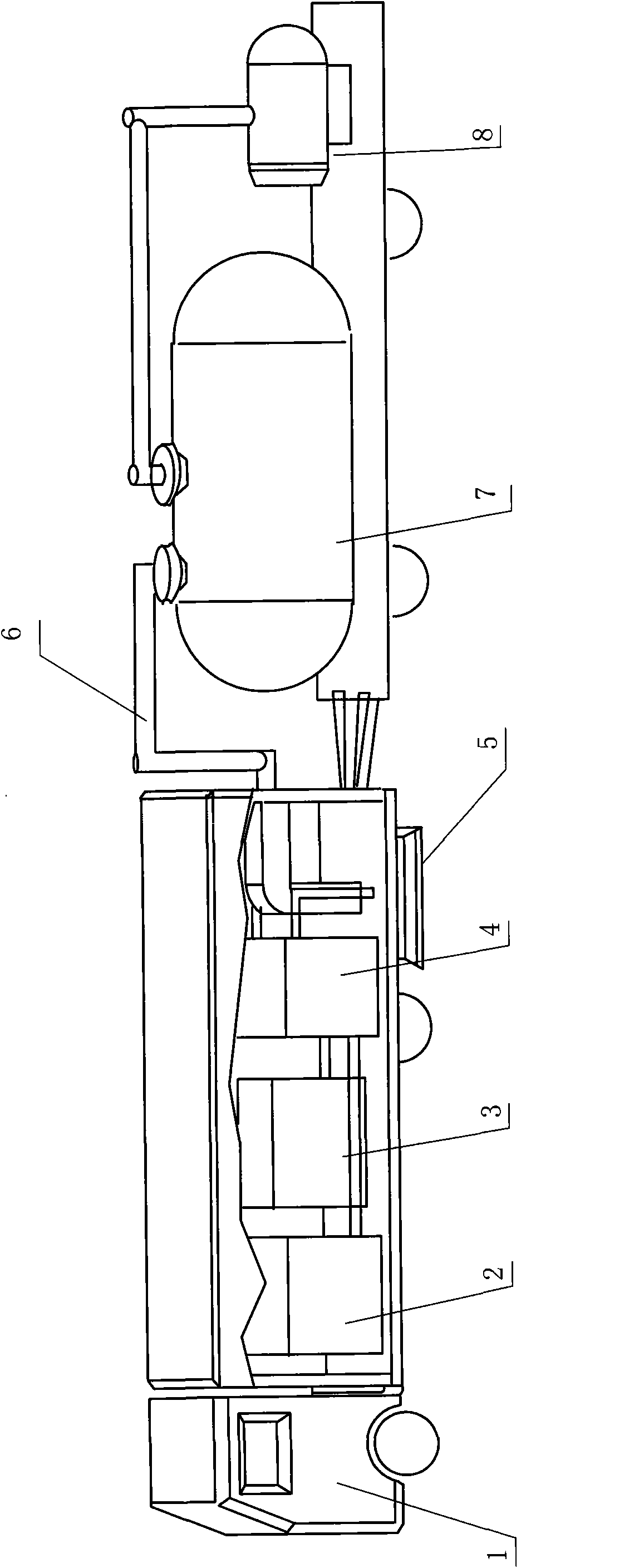 Road ice-snow remover based on temperature field and ice-snow removing method thereof