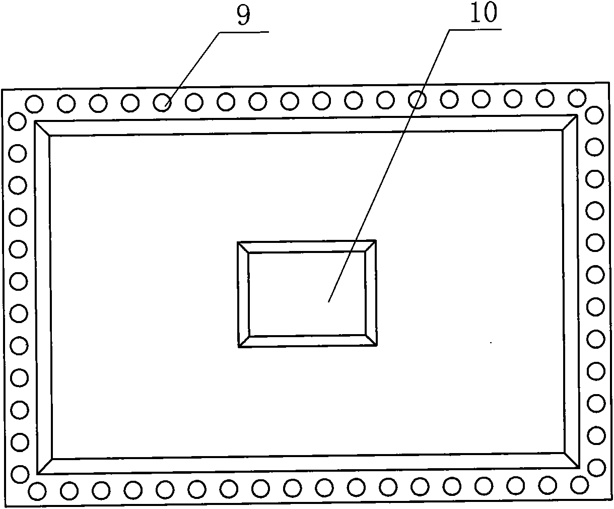 Road ice-snow remover based on temperature field and ice-snow removing method thereof