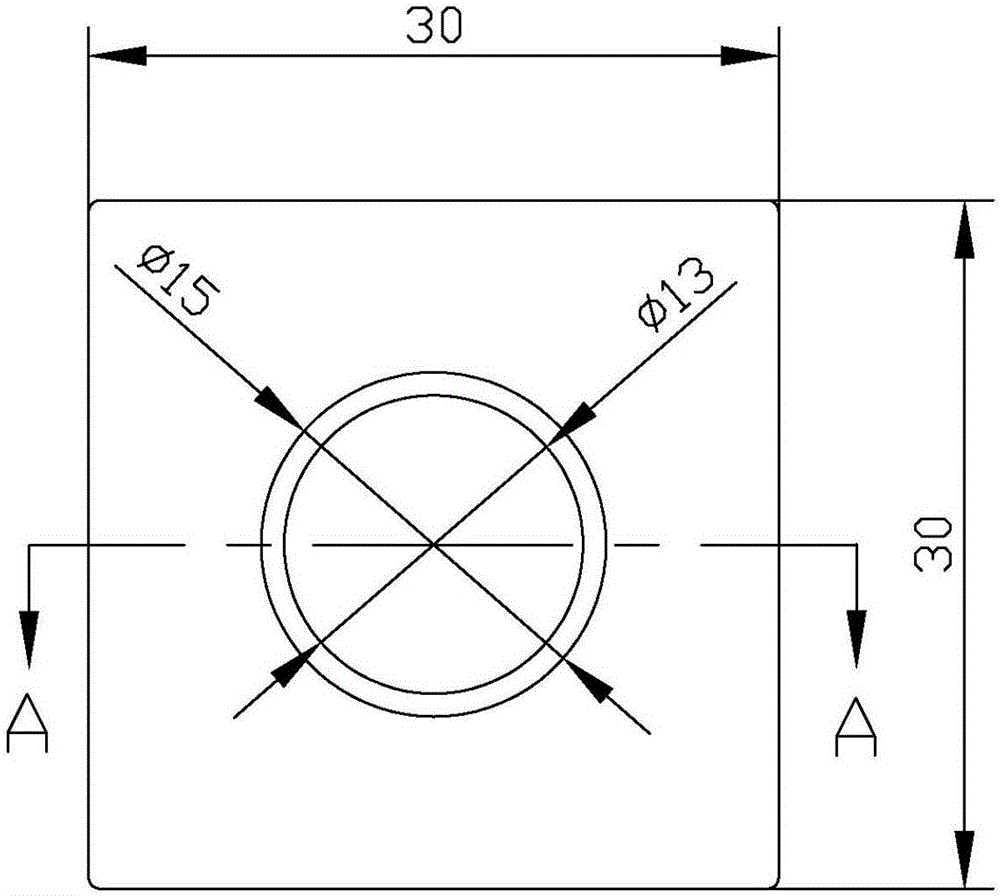 Method for embedding sapphire glass in zirconium oxide ceramics