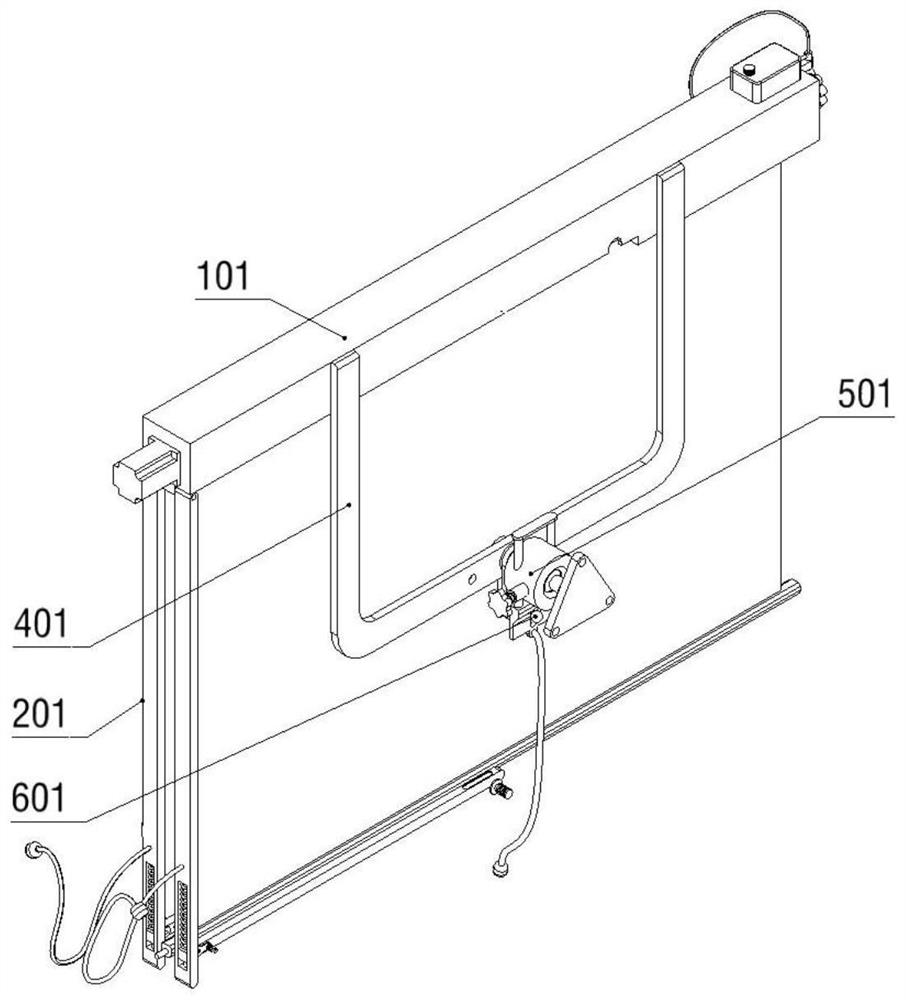 Multifunctional multimedia projection display device based on new media application