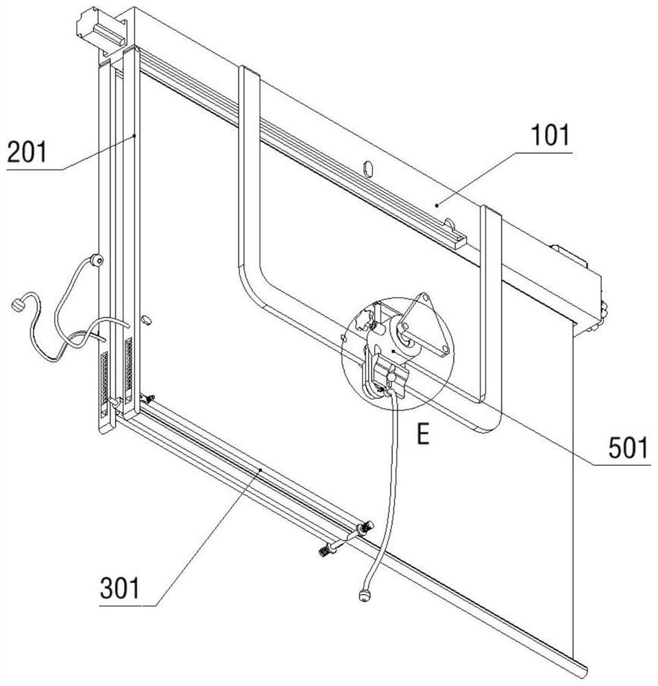 Multifunctional multimedia projection display device based on new media application