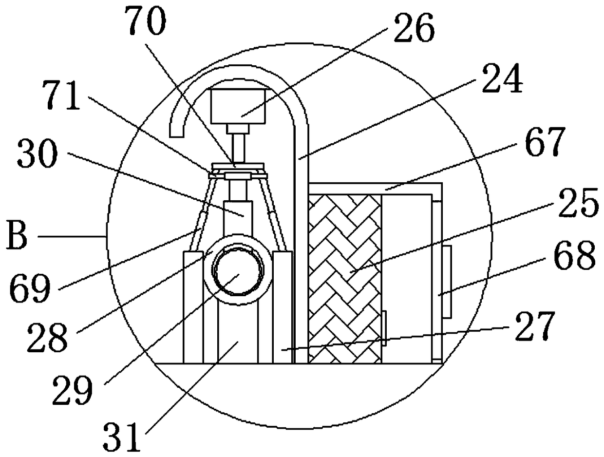 Working method for textile electric cloth canister with ironing and dedusting functions