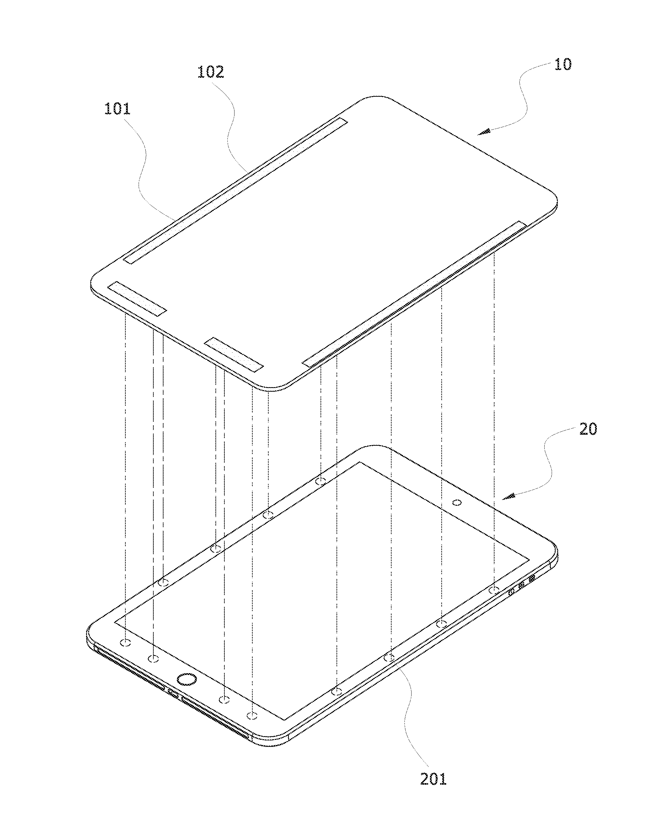 Magnetic privacy filter