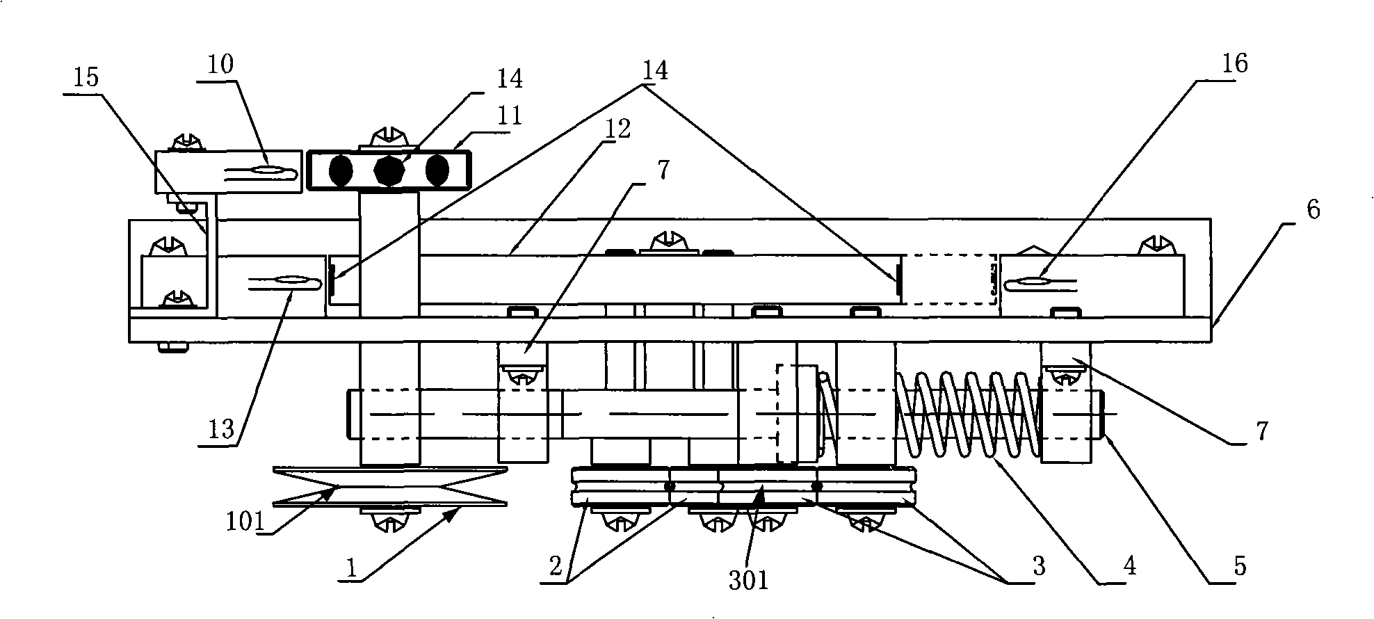 Material touch signal generator