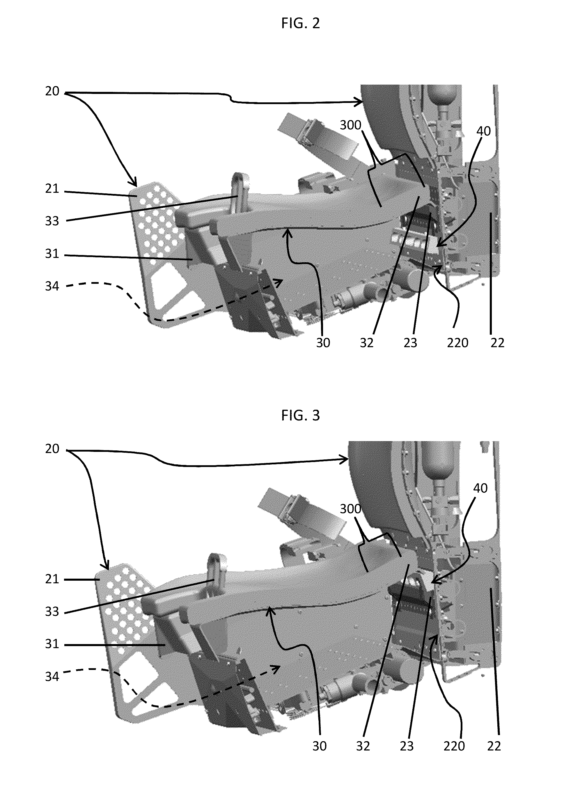 Ejection seat pan lifter