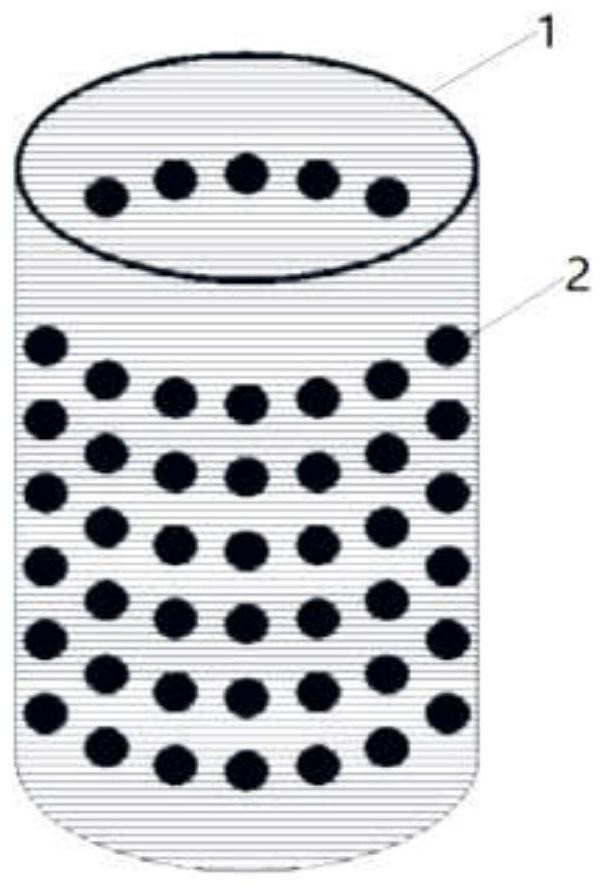 Penetration blasting warhead containing active fragment inclusions in titanium alloy matrix and its preparation method