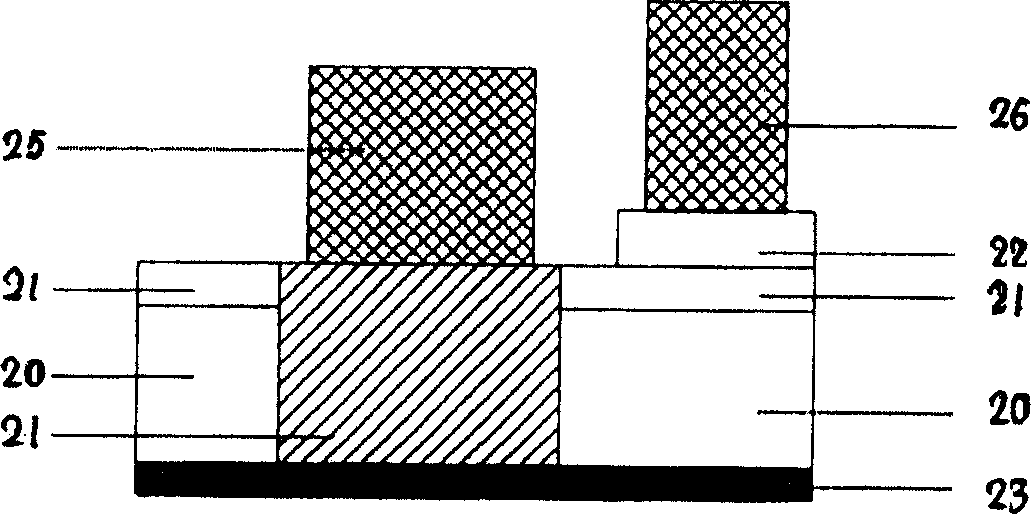 Method for making GaN-based LED with back hole structure