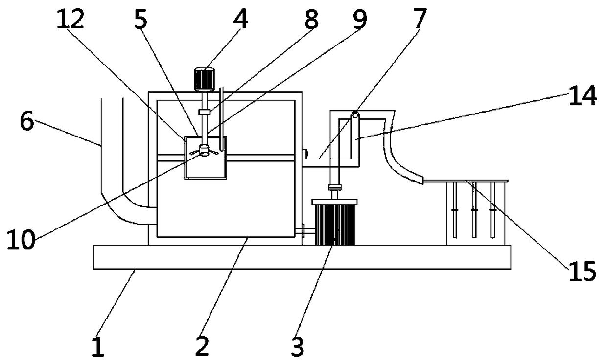 Fertilizing device for traditional Chinese medicine materials