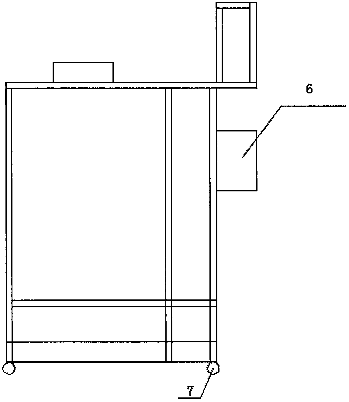 Gas shielded welding combination trolley