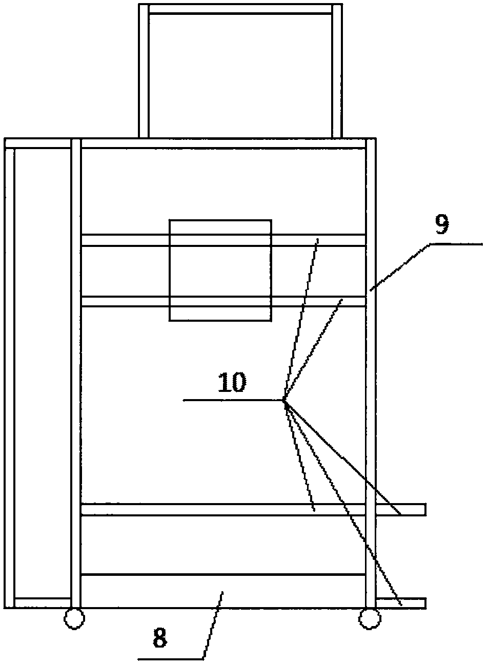 Gas shielded welding combination trolley