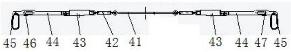 Through channel gangway foot plate device