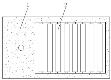 Rapid cooling device for non-ferrous metal smelting rolled product production