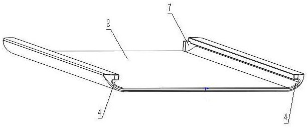 Shell of mobile phone or back elastic sleeve ofmobile phone shell