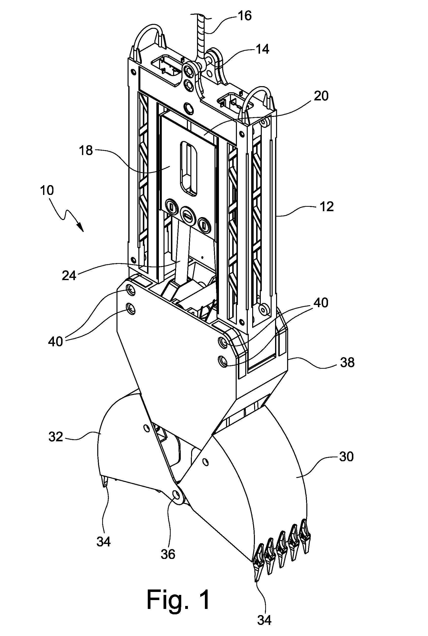 Device for digging diaphragms