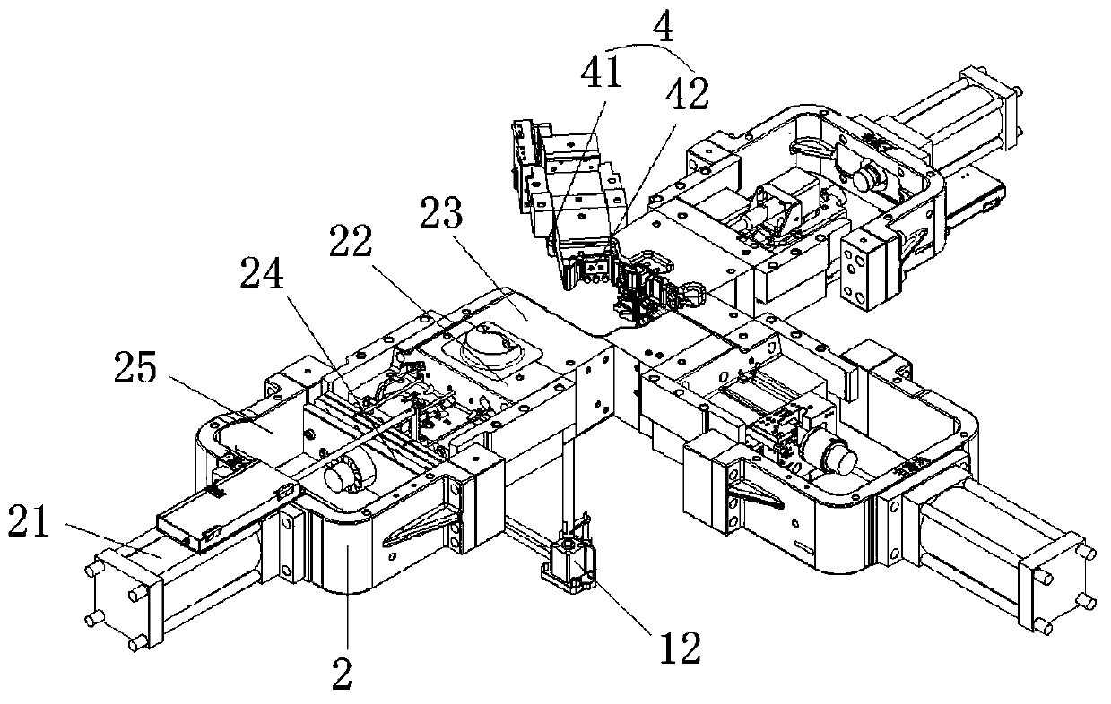 Gearbox cavity die moving die