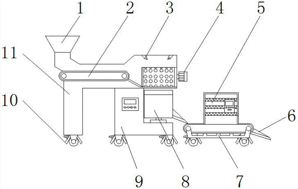 Vegetable washing and dehydrating device