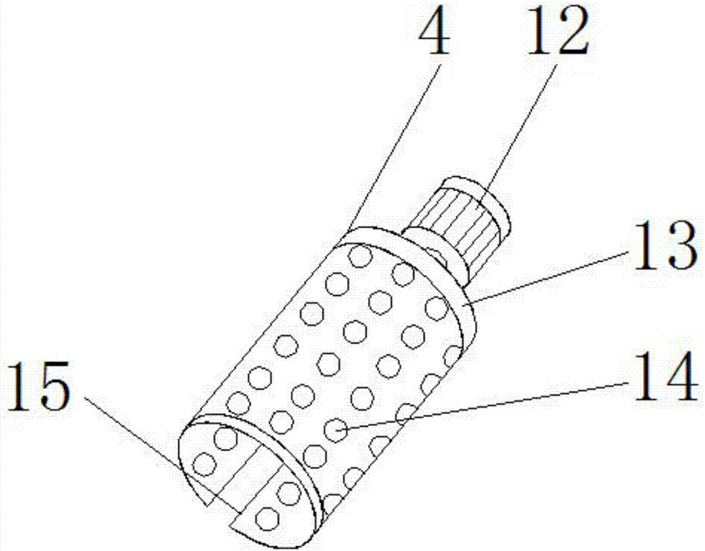 Vegetable washing and dehydrating device