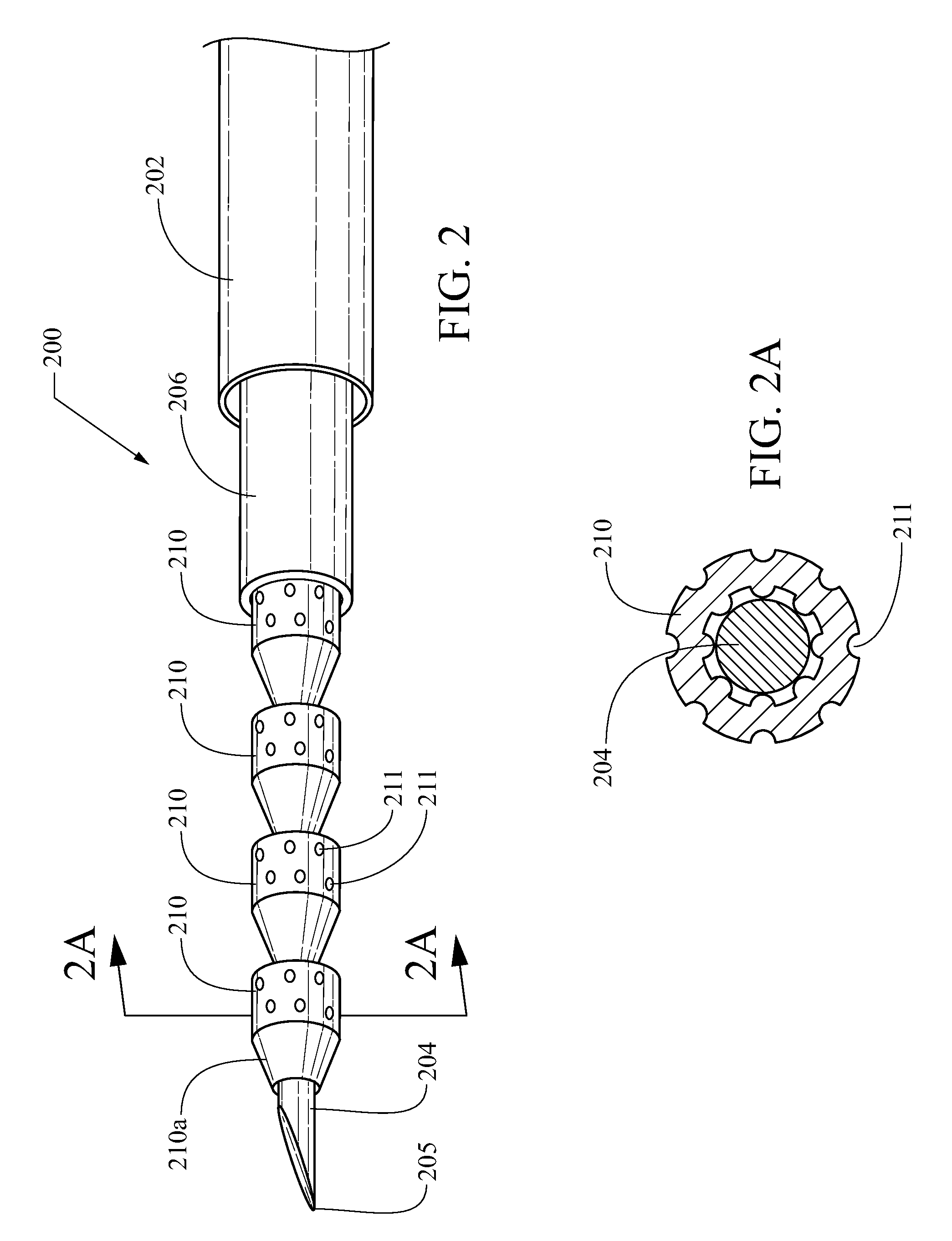 Fiducial deployment needle system