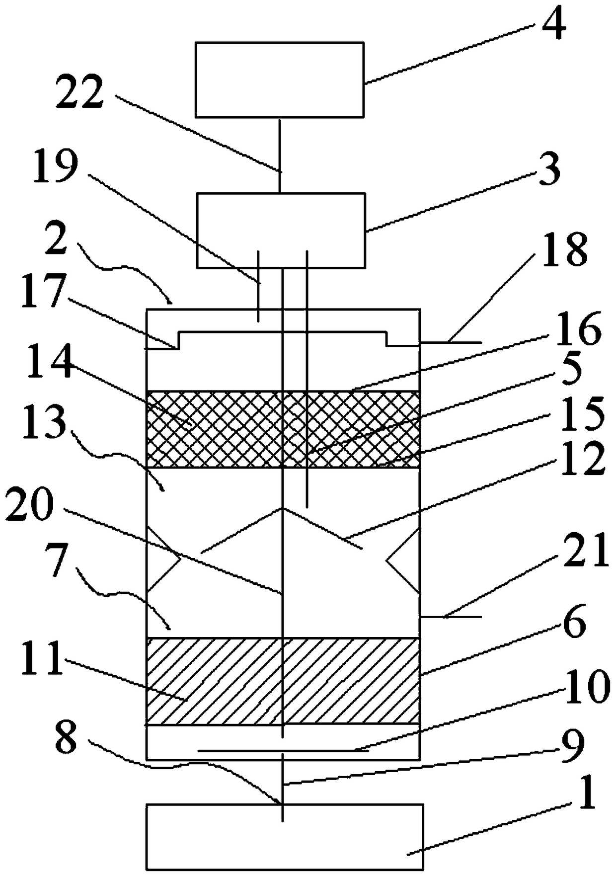 A method and equipment for treating antibiotic residue