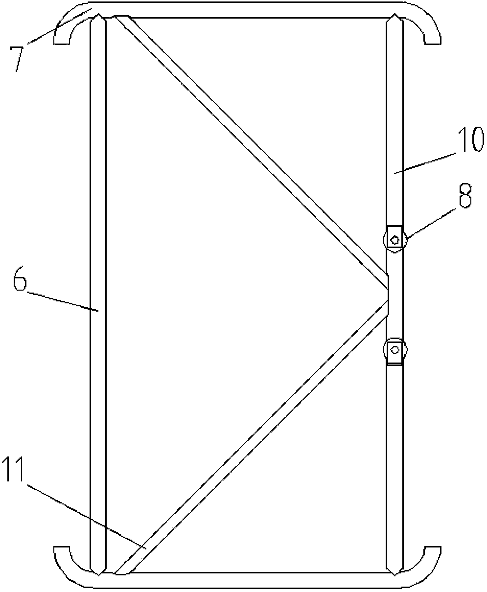 Multilayer scraper-type excrement-cleaning machine turned by rope