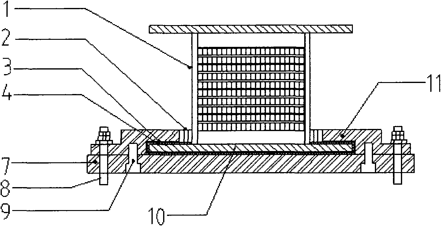 Three-dimensional shock absorbing support