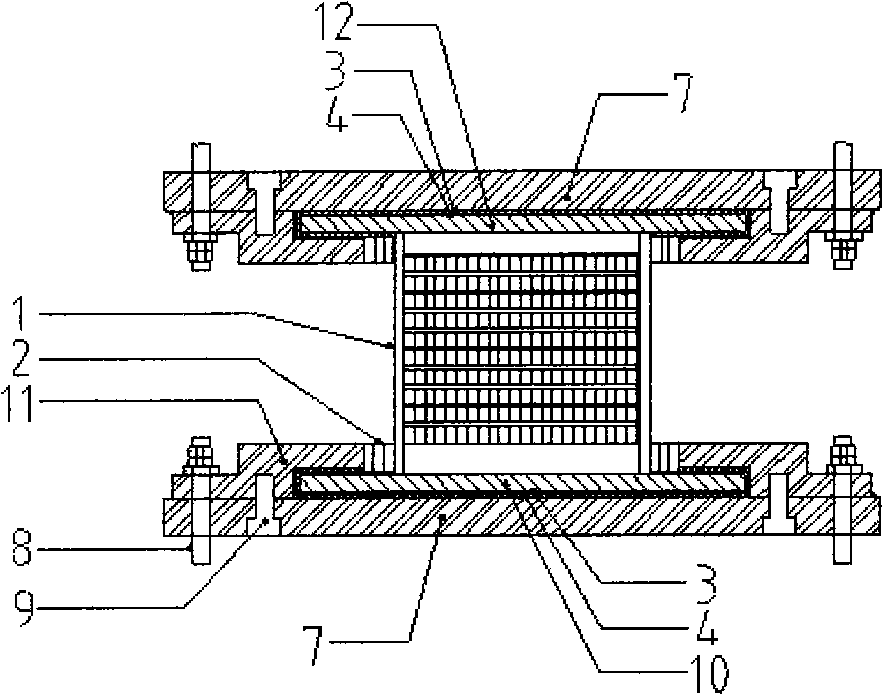 Three-dimensional shock absorbing support