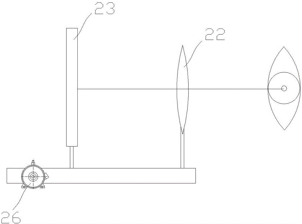 Near-to-eye display device capable of automatically adjusting optical system