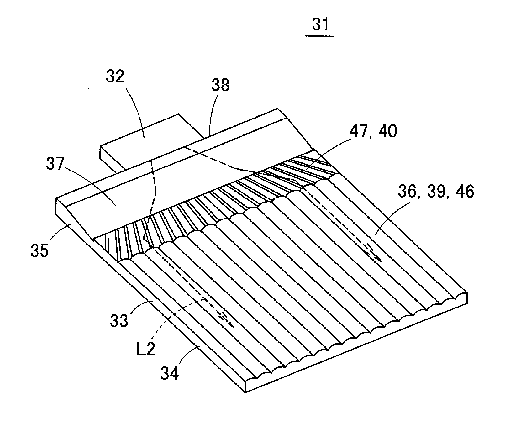 Surface light source device and liquid crystal display device