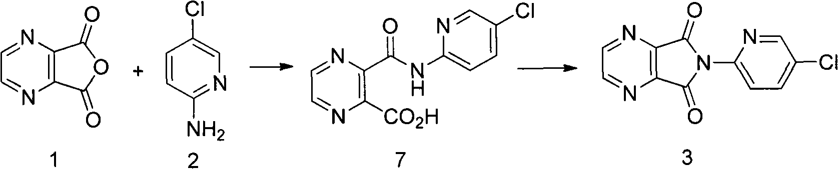 Preparation method of zopiclone