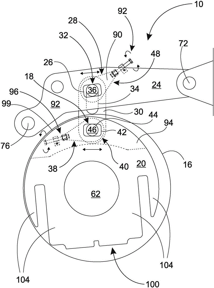 Lifting device with quick locking