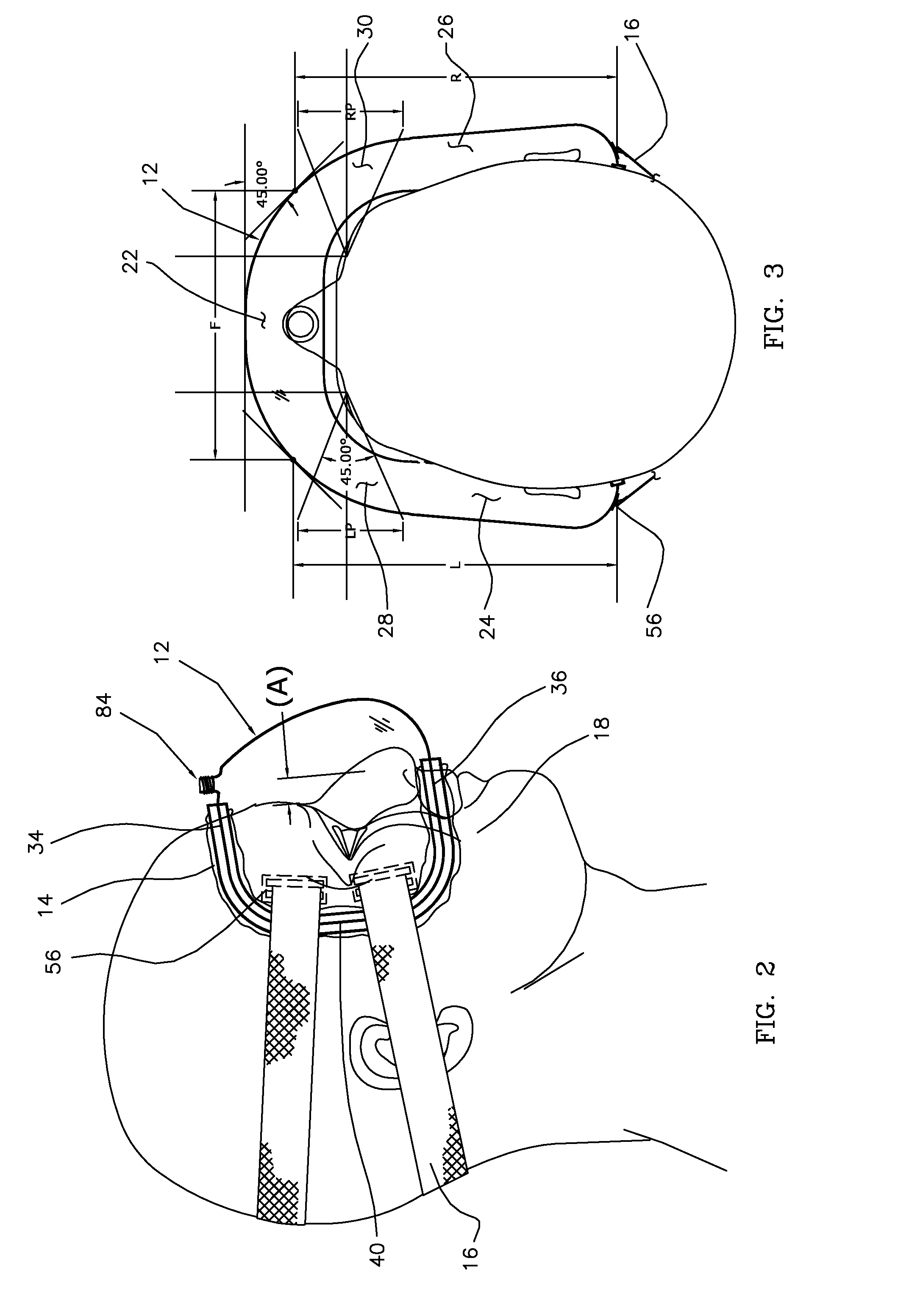 Periphery view mask and remote breathing assembly