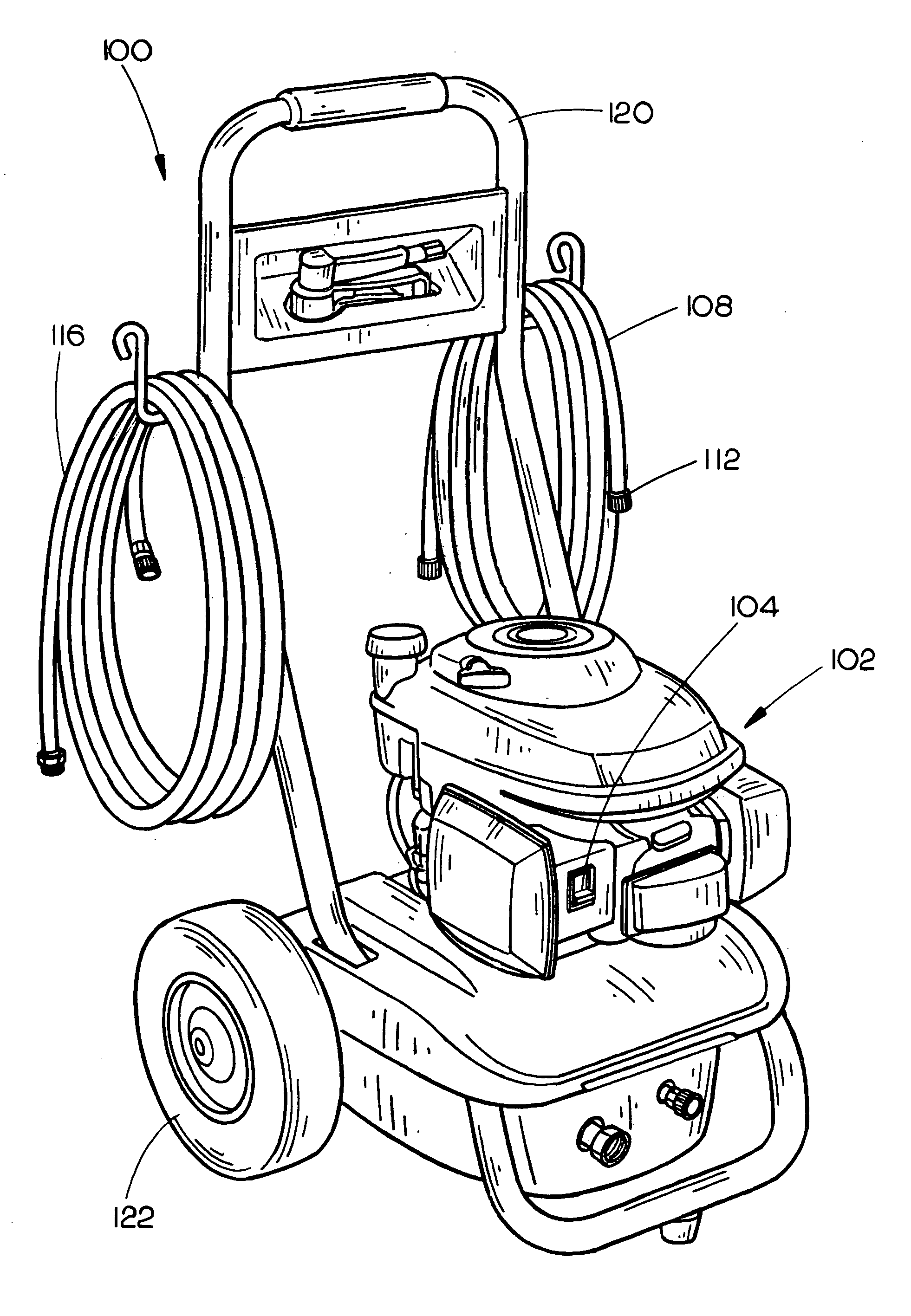 Paint sprayer and pressure washer assembly