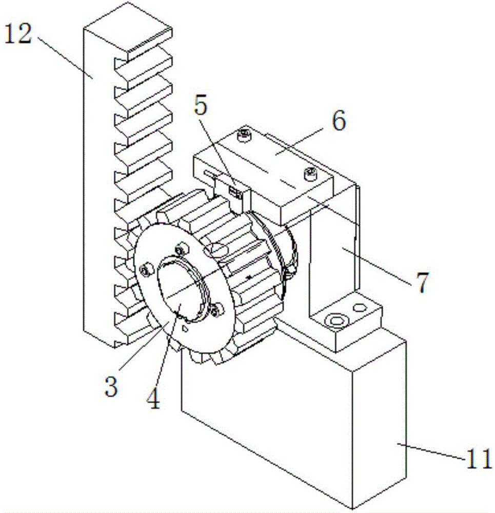 Anti-falling monitoring device and anti-falling monitoring system for elevator as well as monitoring method for ant-falling monitoring system