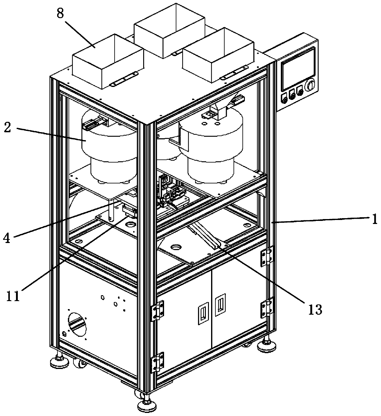 High speed pressing equipment for flint wheel