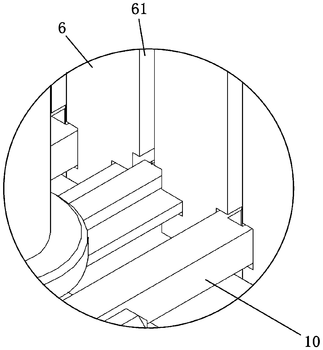 High speed pressing equipment for flint wheel