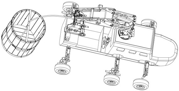 Amphibious seafood fishing vehicle