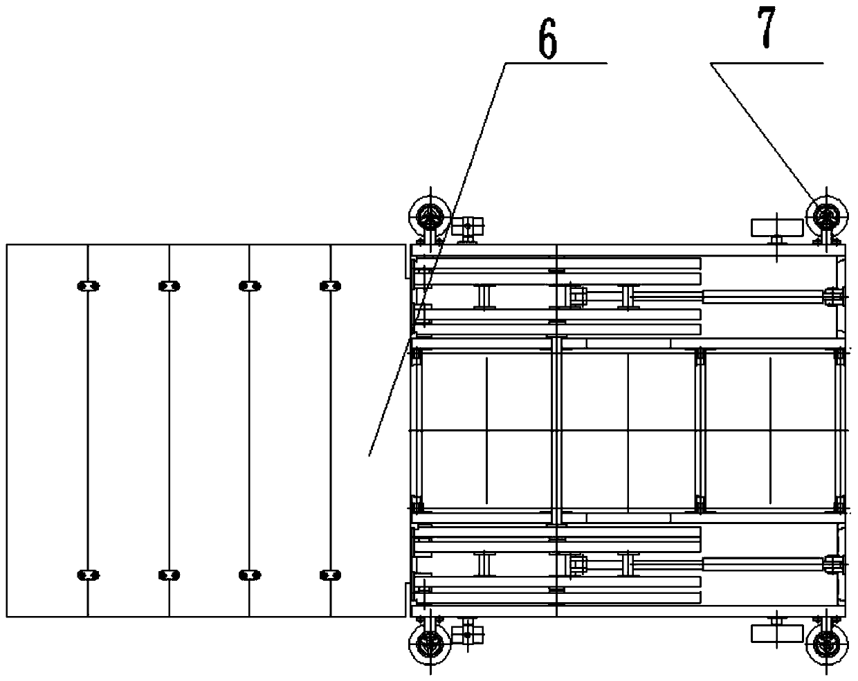 Portable fast-assembly movable platform