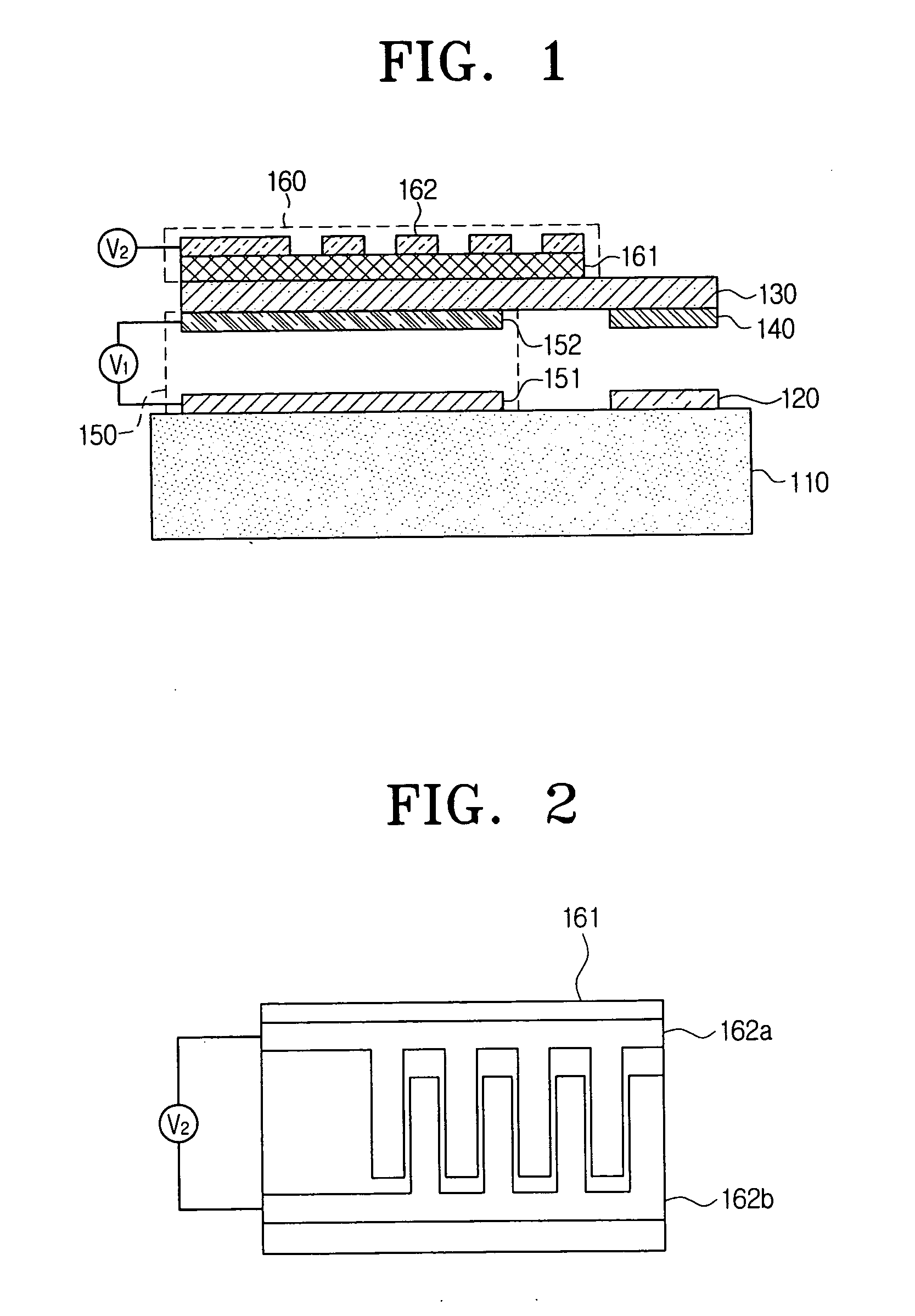 MEMS switch actuated by the electrostatic force and piezoelectric force