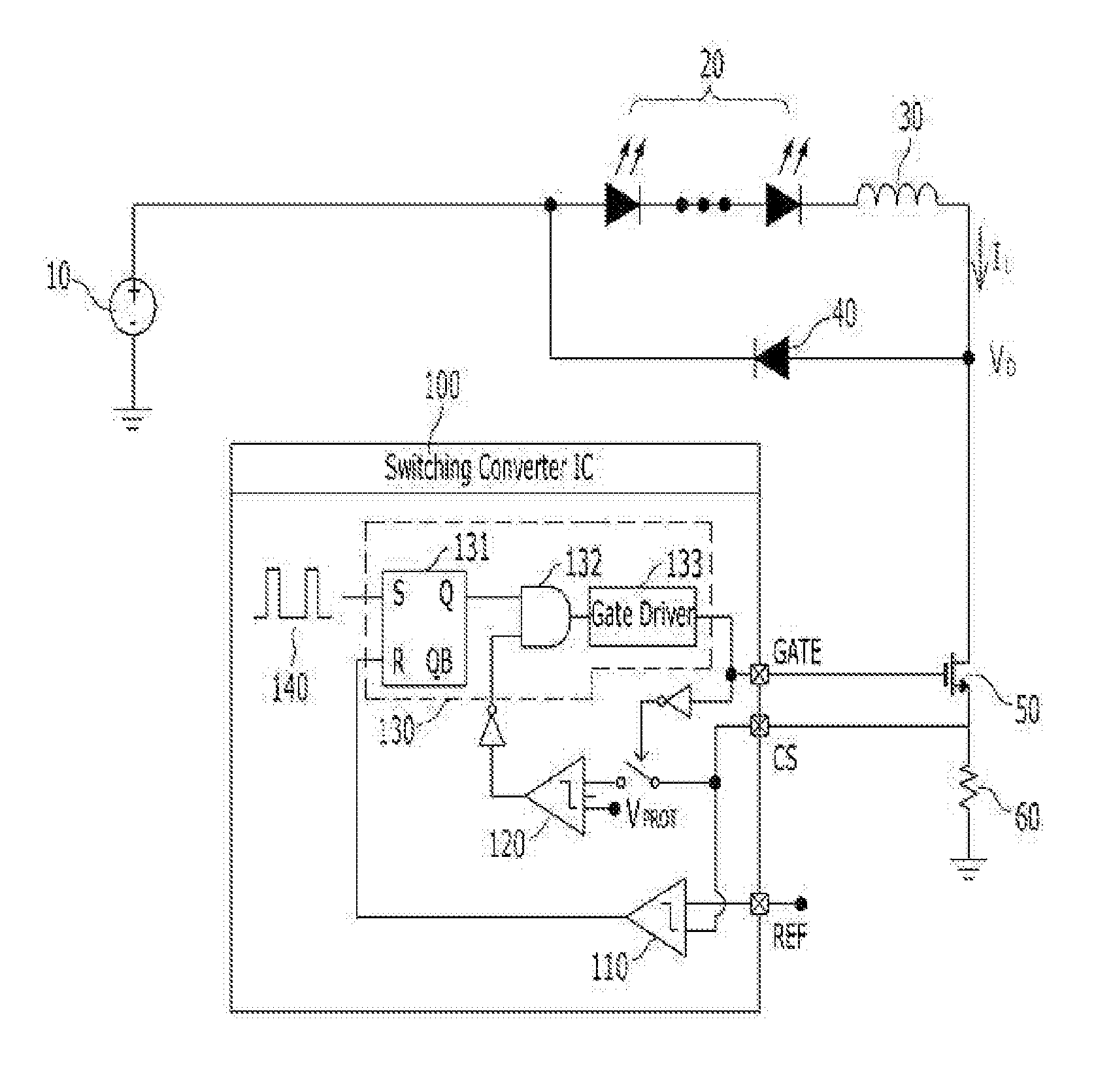 Leakage current detection circuit, light apparatus comprising the same and leakage current detection method