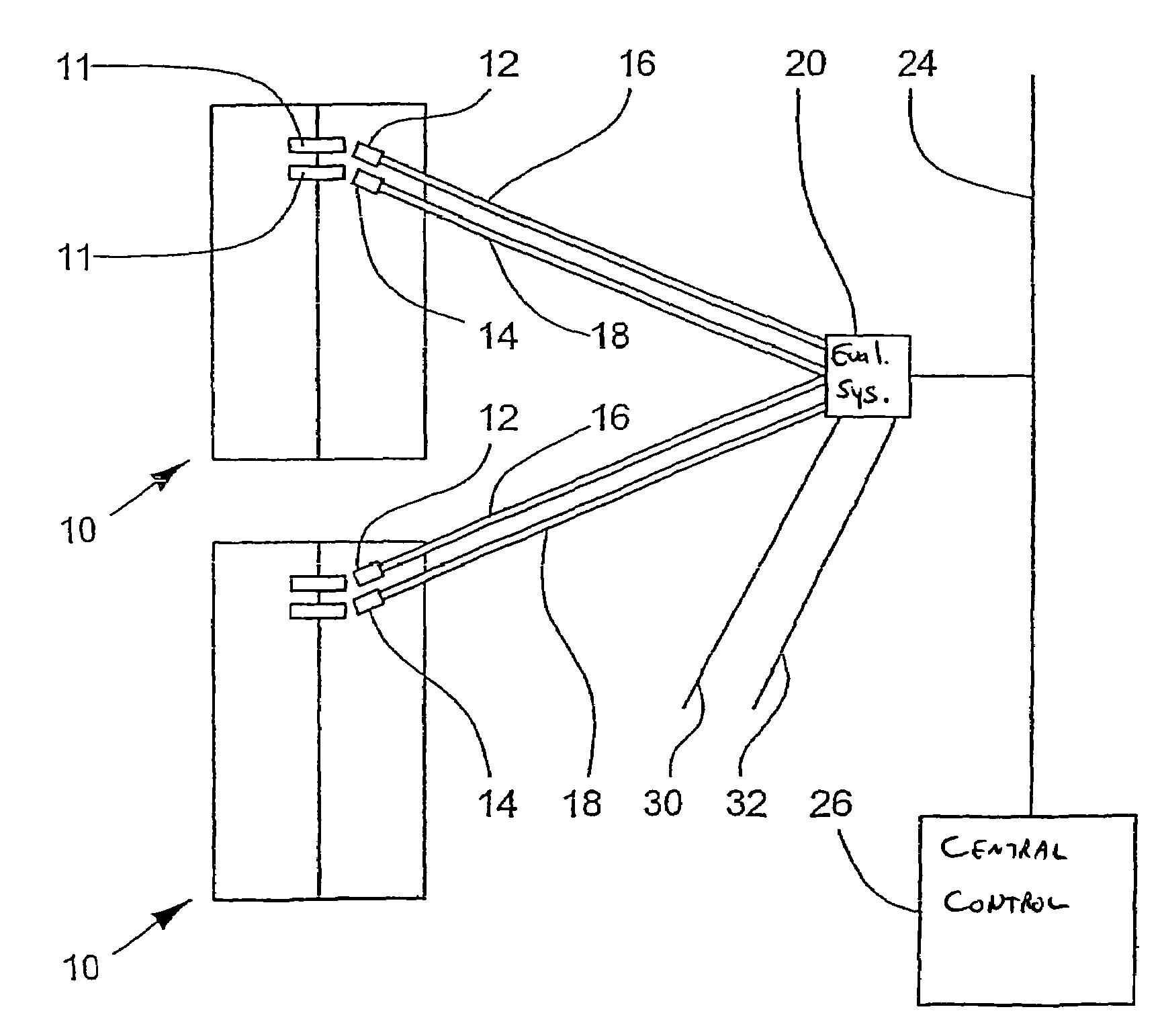 Elevator door monitoring system