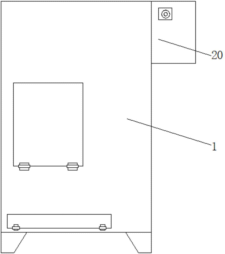 Garbage collection device having odor eliminating function