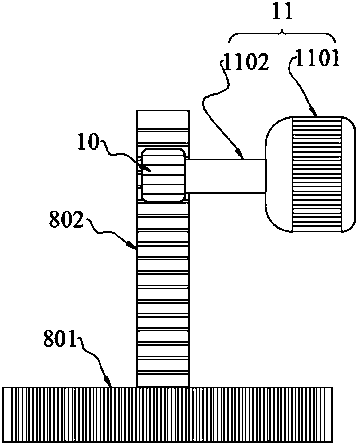 Server heat dissipation box with dust proof function